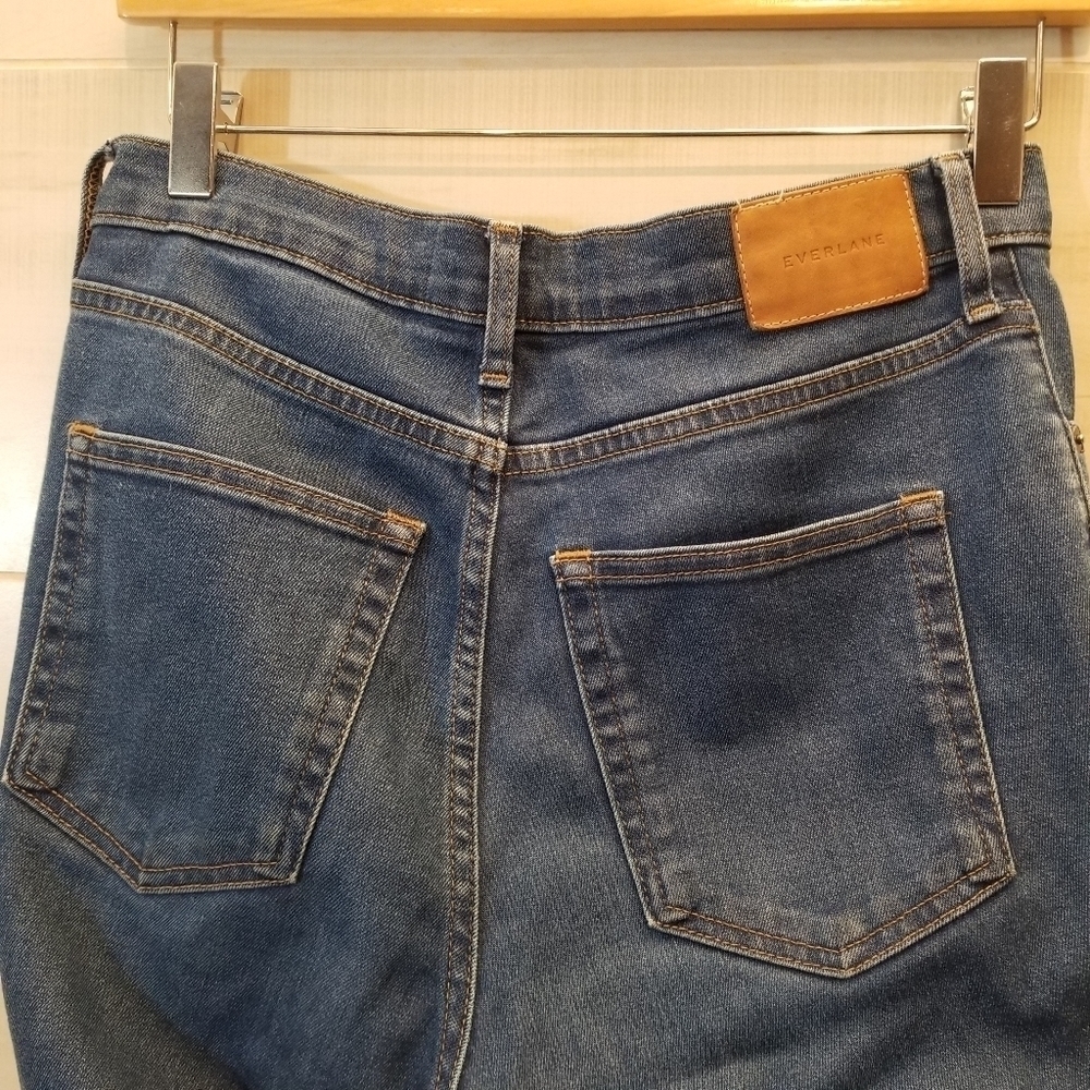 {28} Everlane Ankle Distressed Jean Raw Hem - Picture 9 of 12